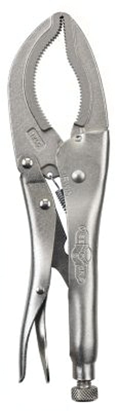 Irwin Original 12L3 Locking Pliers, 12 in OAL, 3-1/8 in Jaw Opening, Plain Grip Handle, 3 in W Jaw, 3 in L Jaw