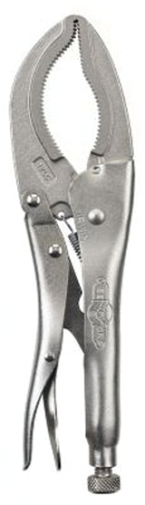 Irwin Original 12L3 Locking Pliers, 12 in OAL, 3-1/8 in Jaw Opening, Plain Grip Handle, 3 in W Jaw, 3 in L Jaw