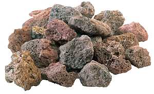 GrillPro 45887 Natural Lava Rock, For: Gas Grills, Fireplace and Chimney