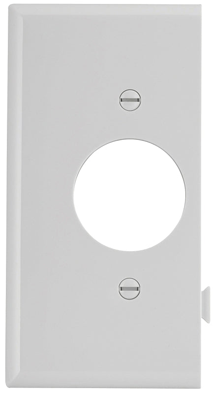 Eaton Wiring Devices STE7W Sectional Wallplate, Mid-Size, 4-1/2 in L, 2-3/4 in W, 1-Gang, Polycarbonate