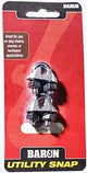 Baron C-260-3/16 Wire Rope Clip, 3/16 in Opening, Malleable Iron