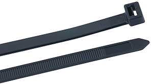 Gardner Bender 45-521UVB Cable Tie, 6/6 Nylon, Black, 21 in L, 10/PK