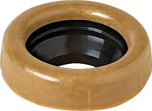 Harvey 1115-24 Wax Ring, Polyethylene, Brown, For: 3 in and 4 in Waste Lines