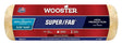 Wooster Super/Fab R239-9 Roller Cover, 3/8 in Thick Nap, 9 in L, Fabric Cover, Golden Yellow