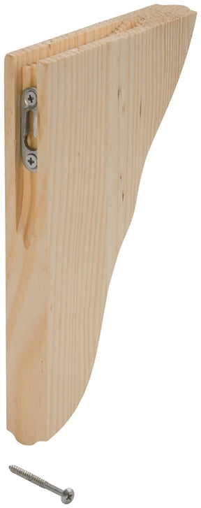 Waddell 1357 Keyhole Corbel, Natural, Pine