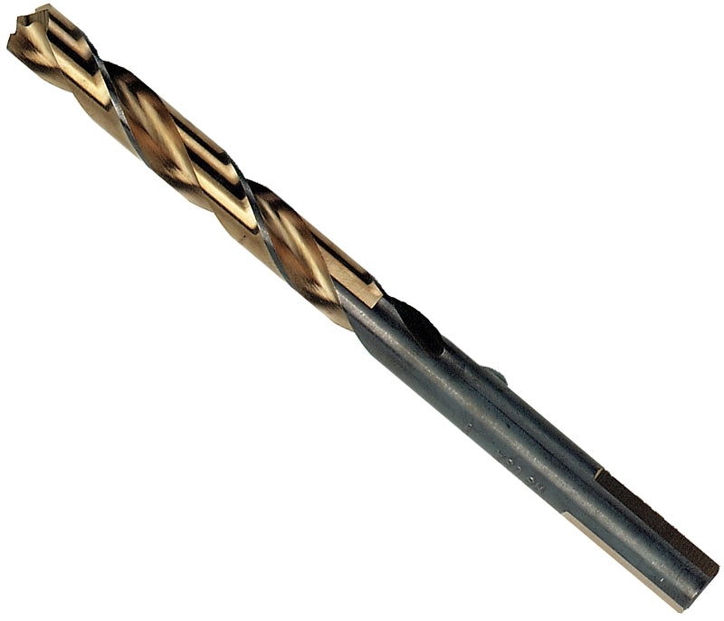 Irwin 73318ZR Jobber Drill Bit, 9/32 in Dia, 4-1/4 in OAL, Spiral Flute, 9/32 in Dia Shank, 3-Flat Shank