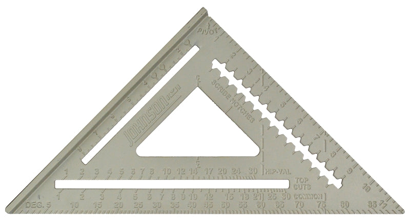 Johnson RAS-120 Rafter Square, Aluminum, 12 in L