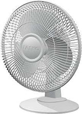 Lasko 2012 Table Fan, White, 12 in L x 14 in W x 16-1/2 in H Dimensions, 3-Speed