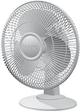 Lasko 2012 Table Fan, White, 12 in L x 14 in W x 16-1/2 in H Dimensions, 3-Speed