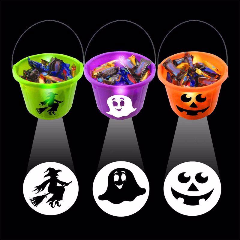 Magic Seasons Light Up Projection Bucket 1 pk, Pack of 24