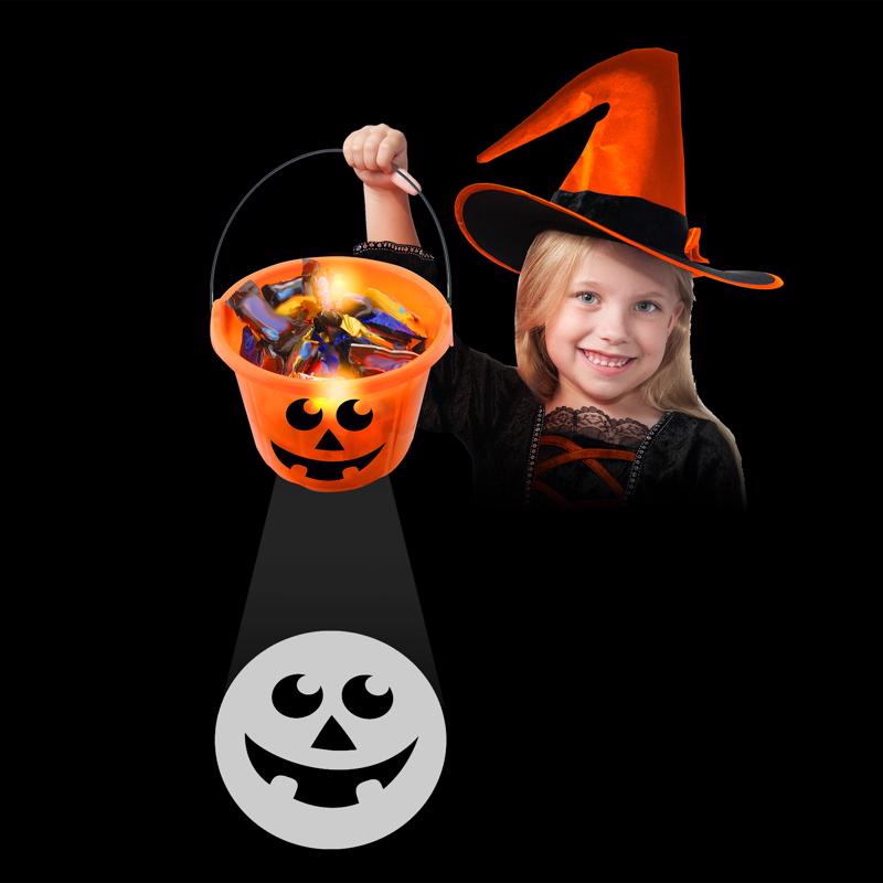 Magic Seasons Light Up Projection Bucket 1 pk, Pack of 24