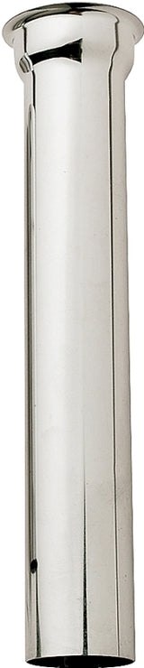 Plumb Pak PP9-6CP Sink Tailpiece Flange, 1-1/2 in, 6 in L, 22 ga Thick Wall, Flange, Brass, Polished Chrome