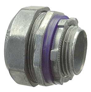 Halex 91627 Conduit Connector, 3/4 in, 157 in OD, Zinc