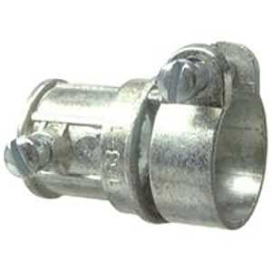 Halex 91531 EMT-to-Flex Coupling, 1/2 x 1/2 in, Zinc-Plated