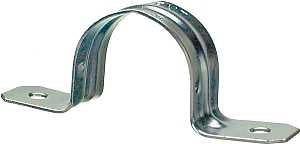 Halex 26163 Conduit Strap, Steel, Galvanized