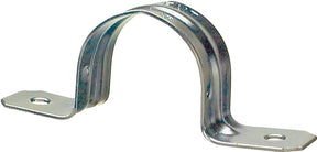 Halex 26164 Conduit Strap, 1-1/4 in, Steel, Galvanized, 4/BAG