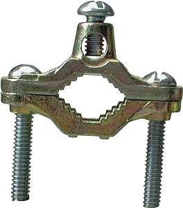 Halex 36010 Ground Clamp, 10 to 2 AWG Wire, Bronze, 2-5/16 in W x 2-1/2 in H
