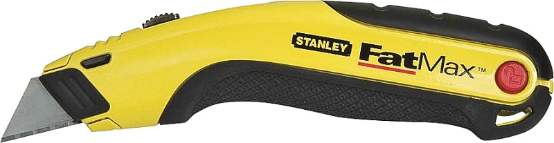 STANLEY Fatmax 10-778 Utility Knife, 2-7/16 in L Blade, 1-3/8 in W Blade, Carbon Steel Blade, Ergonomic Handle