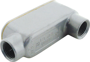 Halex 58605 Conduit Body, 1/2 in Hub, 4-1/4 in OAL, Threaded, Aluminum