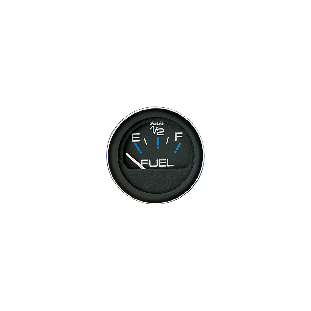 Faria Coral Black 2″ Fuel Level Gauge (E-1/2-F)