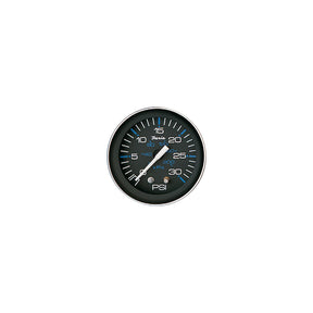 Faria Coral Black 2″ Water Pressure Gauge Kit 30 PSI