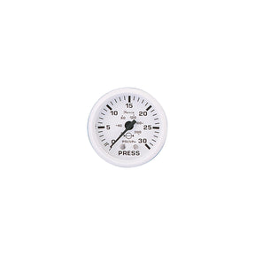 Faria Dress White 2″ Water Pressure Gauge Kit 30 PSI