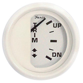 Faria F13123 Dress White 2″ Trim Gauge