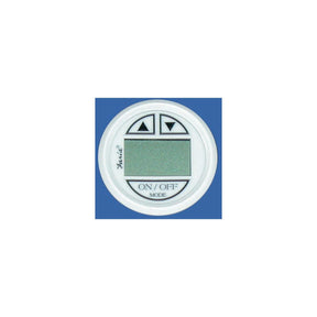 Faria Digital Depth Sounder, Dress White w/Transom Transducer