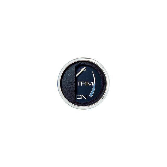 Faria Chesapeake SS Black 2″ Gauge - Trim Gauge