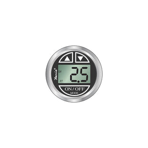 Faria Digital Depth Sounder, Chesapeake SS Black w/In-Hull Transducer