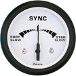 Faria Euro 4″ Gauge - 7000 RPM Tachometer With System Check Indicator (Gas) (J/E Outboard)