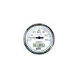 Faria 33826 Chesapeake SS White 4″ Gauge - 60 MPH GPS Speedometer With LCD, Compass