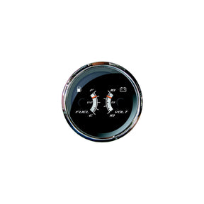 Faria F22013 Platinum 4″ Gauge - Multifunction: Fuel Level, Voltmeter