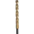 DEWALT DW1332 Jobber Drill Bit, 1/2 in Dia, 6 in OAL, Parabolic Flute, 3/8 in Dia Shank, Reduced Shank