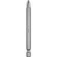 DEWALT DW2032 Power Bit, #2 Drive, Phillips Drive, 1/4 in Shank, Hex Shank, 3-1/2 in L, Steel
