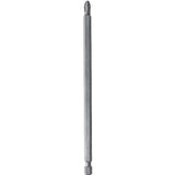 DEWALT DW2062 Power Bit, #2 Drive, Phillips Drive, 1/4 in Shank, Hex Shank, 6 in L, Steel