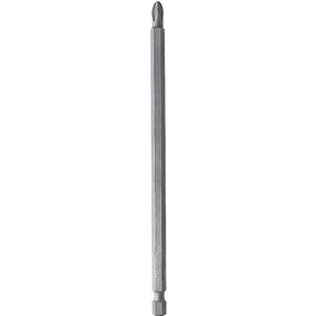 DEWALT DW2062 Power Bit, #2 Drive, Phillips Drive, 1/4 in Shank, Hex Shank, 6 in L, Steel