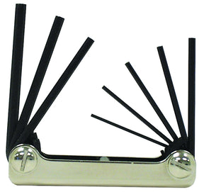 Eklind 20811 Hex Key Set, 8-Piece, Alloy Steel, Black, Specifications: Classic Steel Handle