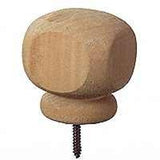 UFP 106093 Post Top, 4 in H, Contemporary, Pine, White