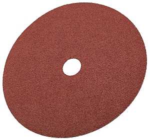3M 81376 Fiber Disc, 7 in Dia, 7/8 in Arbor, Coated, 50 Grit, Coarse, Aluminum Oxide Abrasive, Fiber Backing, Pack of 25