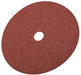 3M 81376 Fiber Disc, 7 in Dia, 7/8 in Arbor, Coated, 50 Grit, Coarse, Aluminum Oxide Abrasive, Fiber Backing, Pack of 25