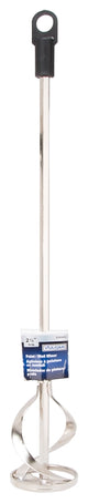 Vulcan 151003L Max Mud Mixer, 16-1/4 in OAL, 5/16 in Dia Shaft, Steel, Nickel-Plated