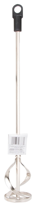 Vulcan 151003L Max Mud Mixer, 16-1/4 in OAL, 5/16 in Dia Shaft, Steel, Nickel-Plated