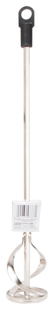 Vulcan 151003L Max Mud Mixer, 16-1/4 in OAL, 5/16 in Dia Shaft, Steel, Nickel-Plated
