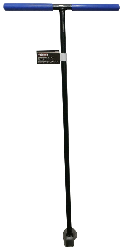 ProSource WMK-002 Water Meter Key, U-Shape Head, Bar Handle, Steel Material, 36 in L