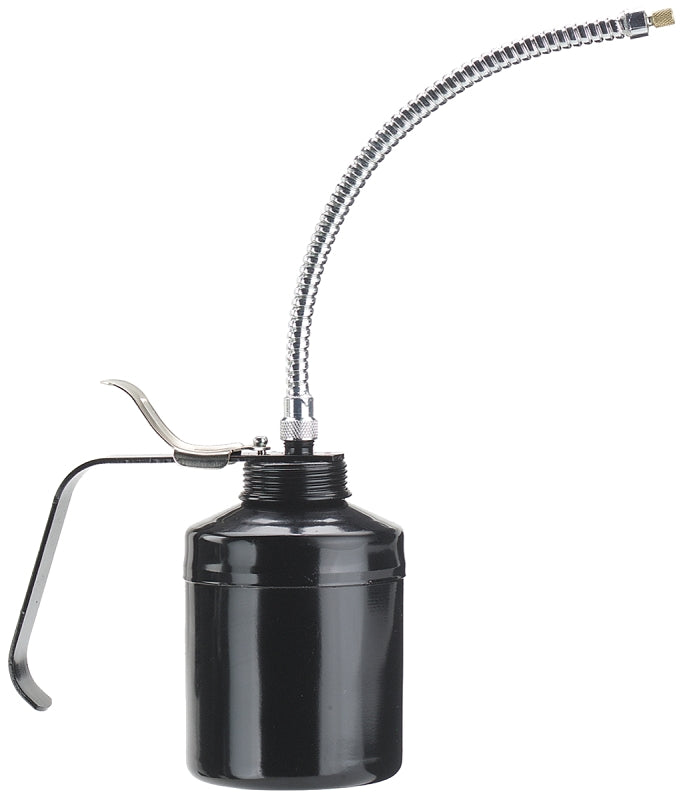 LubriMatic 50-337 Handheld Pump Oiler, 1 pt, 5-1/2 in H, Flexible Spout, Steel, Epoxy-Coated