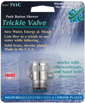Whedon TV1C Shower Flow Controller, Brass Body, Chrome-Plated