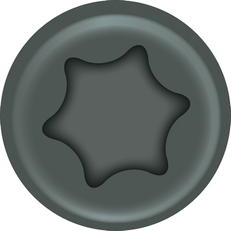 ProFIT 297138/281138 Deck Screw, #8 Thread, 2 in L, Coarse Thread, Bugle Head, Combo Drive, Gray, Sharp Point