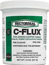 Nokorode C-Flux Series 74025 Soft Soldering Flux, 12 oz Jar, Paste, Gray