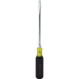 STANLEY 66-092 Screwdriver, 3/8 in Drive, Slotted Drive, 13-5/8 in OAL, 8 in L Shank, Vinyl Grip Handle